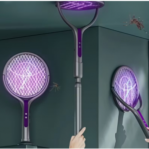접이식 리트렉터블 전기 모기 스와터