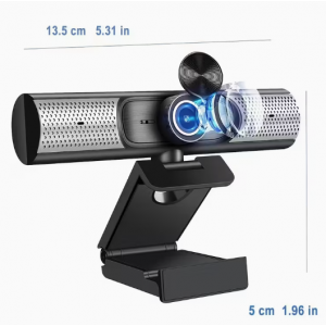 3-in-1 웹캠 - 1080P 마이크 및 스피커 내장