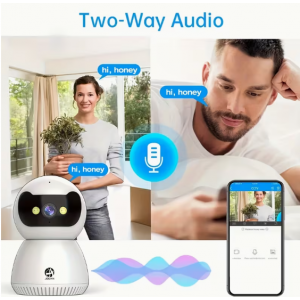 JOOAN Security Camera with Color Night Vision