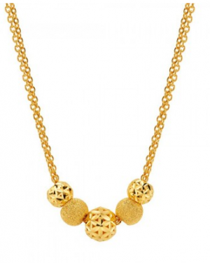 드롭 컷팅 볼 목걸이 요약정보 및 구매