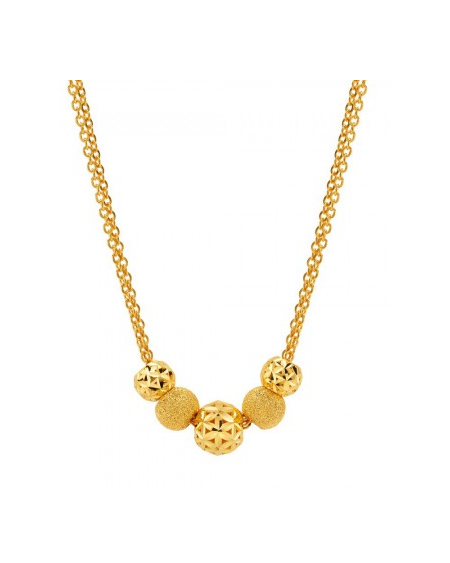 드롭 컷팅 볼 목걸이 요약정보 및 구매